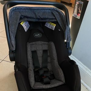 Even flo car seat and stroller